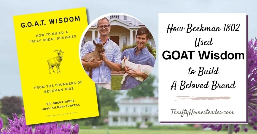 How Beekman 1802 Used GOAT Wisdom to Build a Beloved Brand featured image