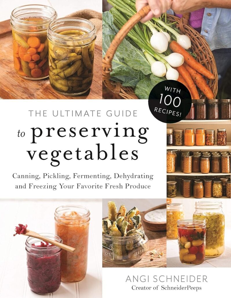 The Ultimate Guide to Preserving Vegetables book cover