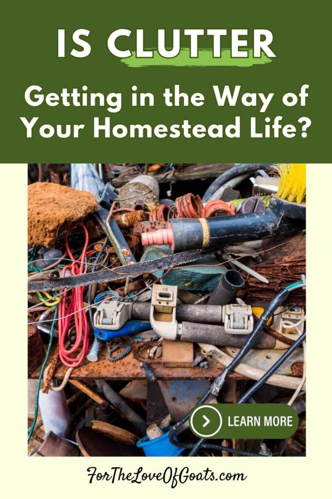Is Clutter Getting in the Way of Your Homestead Life